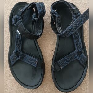 Teva Hurricane Hiking Blue Spandal Outdoors Sport Mens Size 10. FL